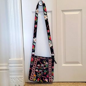 Vera Bradley Ribbons Hipster Crossbody Purse